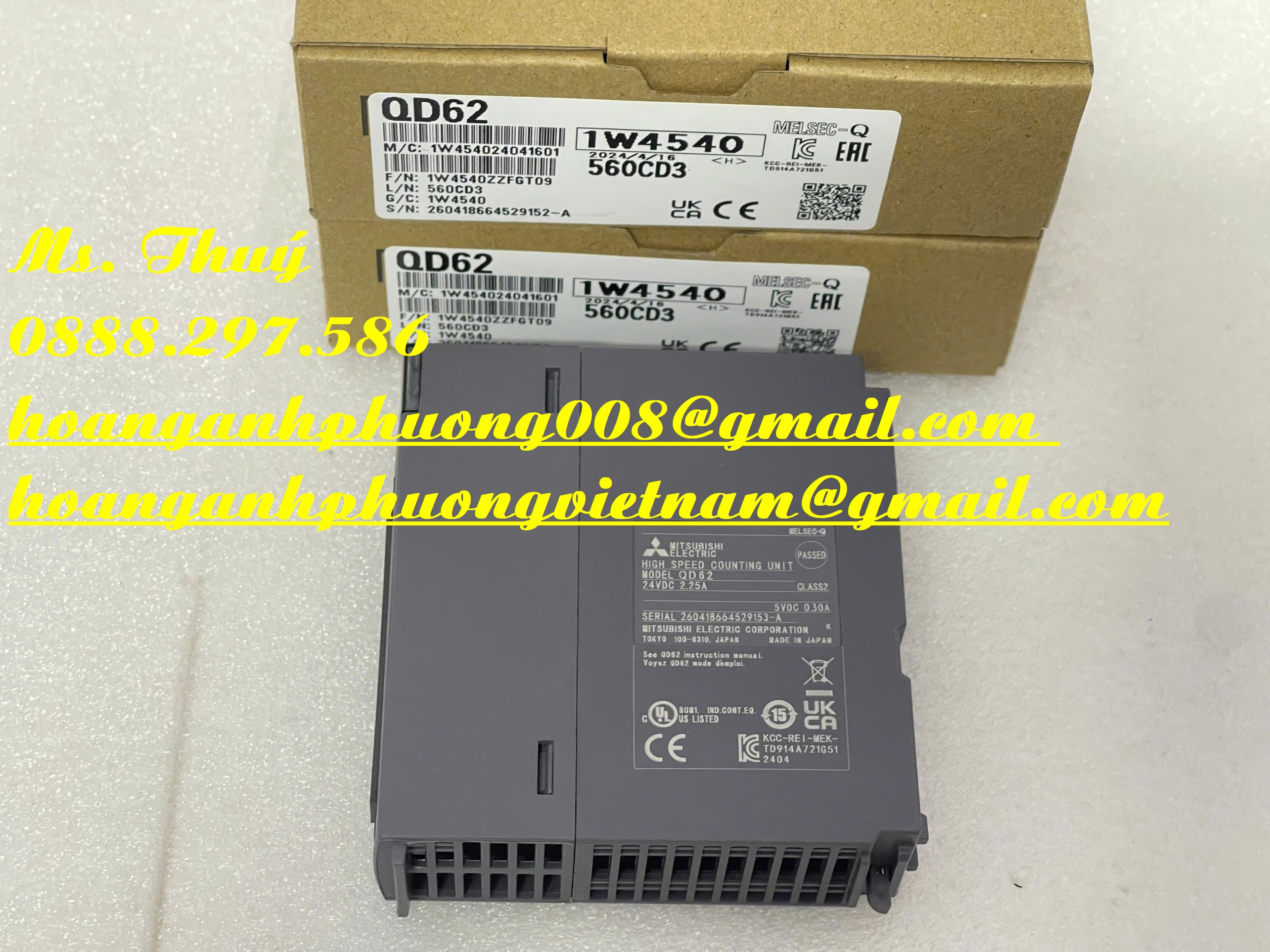 Bình Dương - Nhà phân phối Mô đun Mitsubishi QD62